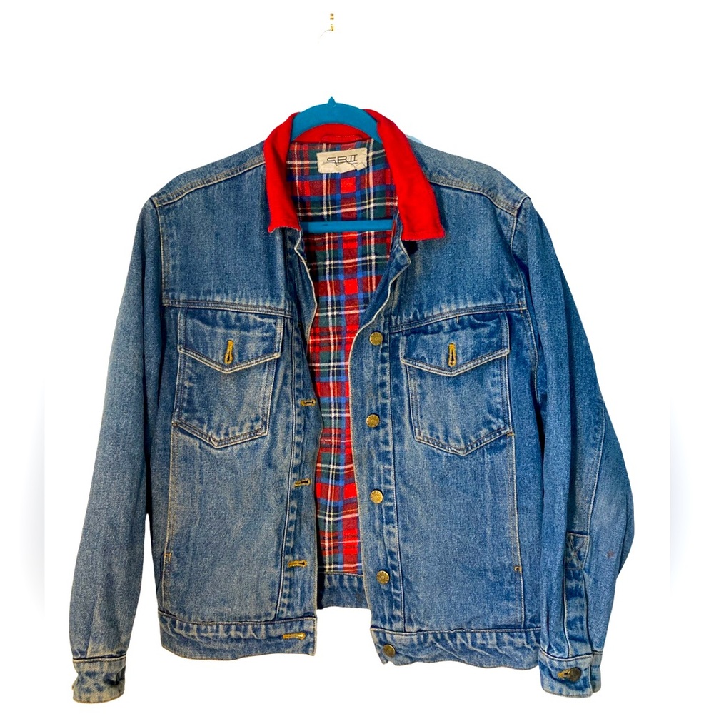 Women’s fleece lined 90’s jean jacket